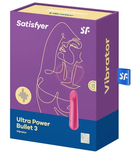 Вибропуля со скошенным кончиком Satisfyer Ultra Power Bullet 3 розовая фото 6