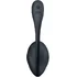 Виброяйцо Satisfyer Ribbed Petal с дистанционным управлением чёрное фото 6