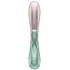 Вибратор с клиторальным стимулятором, подогревом и приложением Satisfyer Hot Lover розово-зелёный фото 3