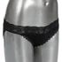 Вибратор для клитора с пультом Lace Panty Set L/XL чёрный фото 7