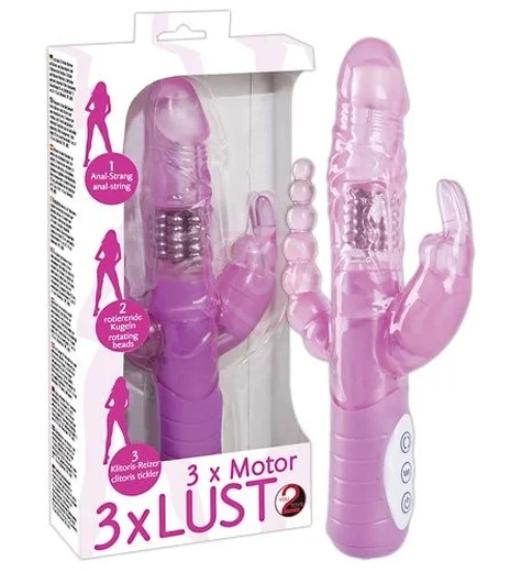 Вибратор многофункциональный 3xLUST фото 3