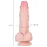 Реалистичный гнущийся фаллоимитатор на присоске My Babe My Dainty телесный 14 см фото 3