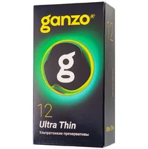 Ультратонкие презервативы Ganzo Ultra Thin 12 шт
