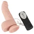 Реалистичный пульсирующий вибратор на присоске Medical Silicone Pulsating Vibrator фото 4