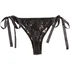Вибратор для клитора с пультом Lace Thong Set One size чёрный фото 6