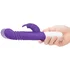 Вибратор-кролик с пульсирующей головкой Slim Shaft Thrusting G-Spot Rabbit фиолетовый фото 5