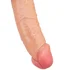 Реалистичный фаллоимитатор с мошонкой и присоской RealStick Nude Cree телесный фото 5