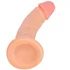 Реалистичный фаллоимитатор на присоске RealStick Nude Gib телесный фото 7