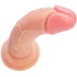 Реалистичный фаллоимитатор на присоске RealStick Nude Gib телесный фото 8