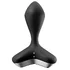 Анальная вибропробка Satisfyer Game Changer с приложением чёрная фото 4