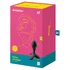 Анальная вибропробка Satisfyer Game Changer с приложением чёрная фото 6