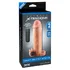Насадка удлинитель с вибрацией Vibrating Real Feel Extension 16,5 см телесная фото 4