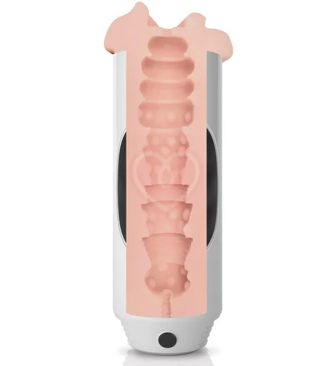 Мастурбатор-вагина с вибрацией Mega Grip Vibrating Stroker Pussy фото 6