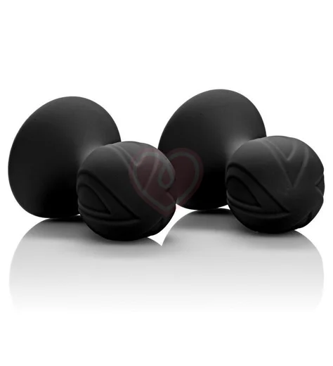 Силиконовые присоски для сосков Nipple Play Suckers чёрные фото 3