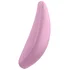 Вакуумный стимулятор с управлением от приложения Satisfyer Curvy 3+ розовый фото 3