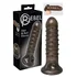 Рельефная насадка на пенис Rebel Dick&Ball Sleeve фото 2