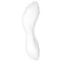 Вибратор с вакуумной стимуляцией Satisfyer Curvy Trinity 5+ и приложением белый фото 4