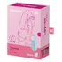 Мини-вибратор Satisfyer Tropical Tip с приложением голубой фото 4