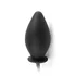 Анальная пробка расширитель Pipedream Inflatable Silicone Plug чёрная фото 3