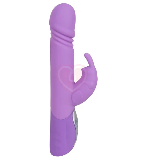 Вибратор с пульсацией и стимуляцией клитора Sweet Smile Push Vibrator фото 2