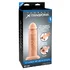 Реалистичный фаллопротез Silicone Hollow Extension 20 см телесный фото 4