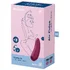Вакуумный стимулятор с приложением Satisfyer Curvy 1+ бордовый фото 5