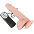 Реалистичный вибратор с сильной пульсацией Medical Silicone Thrusting Vibrator фото 5