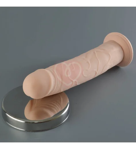 Фаллоимитатор реалистик JoyStick Realistic Shape 19 см телесный фото 2