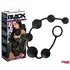 Анальные шарики Black Velvets Anal Beads чёрные фото 2