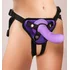 Пояс для страпона со сменными кольцами Universal Harness фиолетовый фото 3