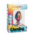 Рельефная цветная пробка на присоске Cheeky Swirl средняя фото 5
