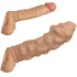 Стимулирующая насадка с бугоркам Kokos Penis Sleeve PS003-L фото 5