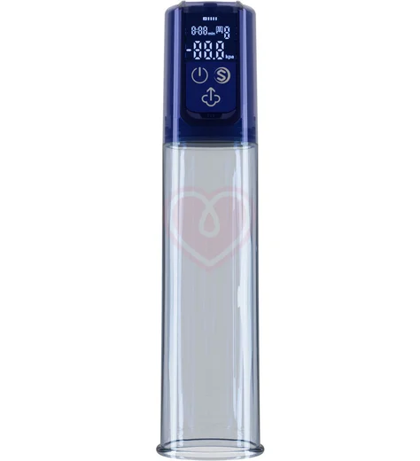 Вакуумная помпа с расширенным комплектом Realov Bathfun Pro Ai Aqua Penis Pump синяя фото 1