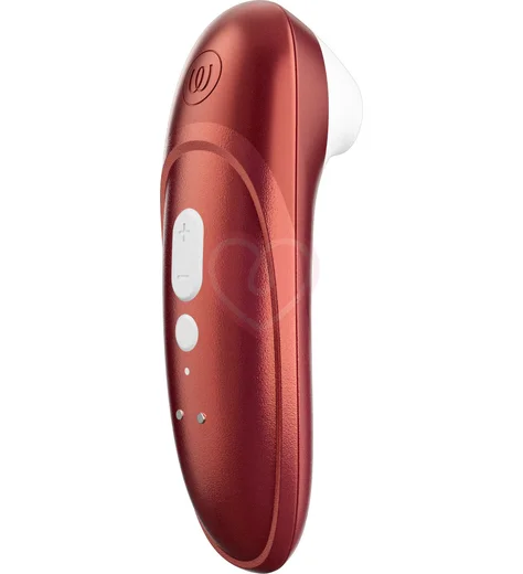 Бесконтактный клиторальный стимулятор Womanizer Pro красный фото 1