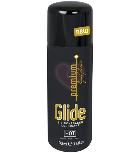 Силиконовый лубрикант Hot Premium Glide 100 мл фото 1
