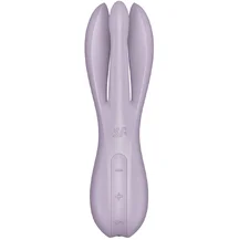 Вибростимулятор Satisfyer Threesome 2 с тремя кончиками фиолетовый