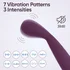 Вибратор со стимуляцией зоны G Selove TouchBend Se100 фиолетовый фото 2