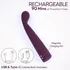 Вибратор со стимуляцией зоны G Selove TouchBend Se100 фиолетовый фото 4
