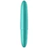 Вытянутая вибропуля Satisfyer Ultra Power Bullet 6 с округлым кончиком бирюзовая фото 3