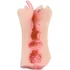 Мастурбатор вагина и ротик Toyfa Juicy Pussy Fruity Tongue телесный фото 6