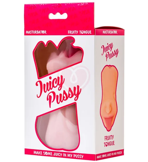 Мастурбатор вагина и ротик Toyfa Juicy Pussy Fruity Tongue телесный фото 10
