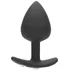 Анальная пробка для ношения с кристаллами Extra Large Diamond Butt Plug With Handle фото 3