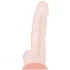 Фаллоимитатор с мошонкой регулируемой твердостью на присоске RealStick Silicone Jake G телесный фото 10