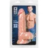 Реалистичный фаллоимитатор на присоске с мошонкой RealStick Nude Ever телесный фото 3
