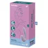 Гибкий вибратор с вакуумным стимулятором и приложением Satisfyer Sunray сиреневый фото 2