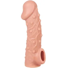 Насадка с пупырышками и отверстием для мошонки Kokos Cock Sleeve CS-002-S
