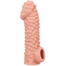 Насадка с крупными бугорками и отверстием для мошонки Kokos Cock Sleeve CS-004-S