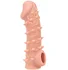 Насадка с бугорками и отверстием для мошонки Kokos Cock Sleeve CS-005-S фото 1