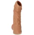 Насадка с открытой головкой и пупырышками Kokos Nude Sleeve NS002-S фото 1