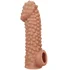 Насадка с бугорками и отверстием для мошонки Kokos Cock Sleeve CS004-M фото 1